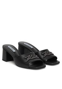 Karl Lagerfeld - KARL LAGERFELD Klapki Plaza II KL32400 Czarny. Kolor: czarny. Materiał: skóra #6