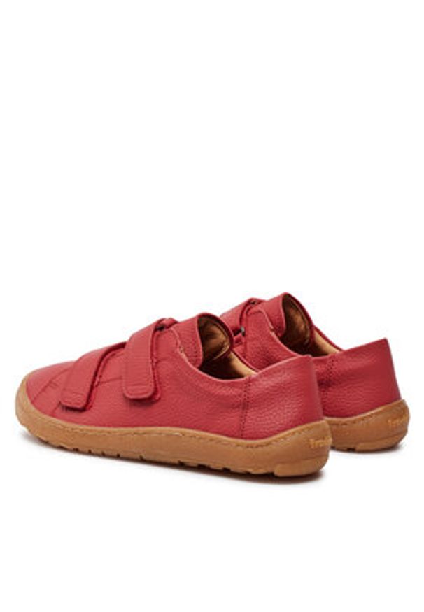 Froddo Sneakersy Barefoot Base G3130240-5 DD Czerwony. Kolor: czerwony. Materiał: skóra