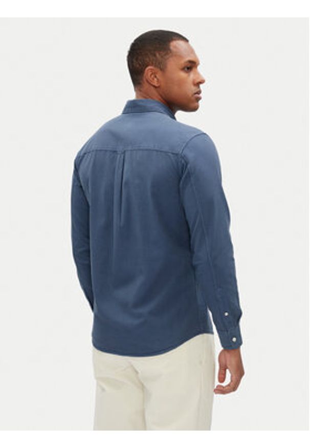 Pepe Jeans Koszula Phil PM308274 Niebieski Regular Fit. Kolor: niebieski. Materiał: bawełna