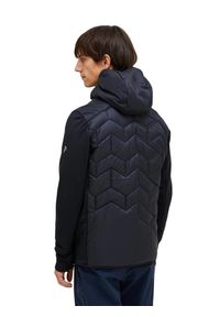Kurtka Peak Performance męska Elevate Liner Hybrid Hood Jacket czarna - L. Kolor: czarny