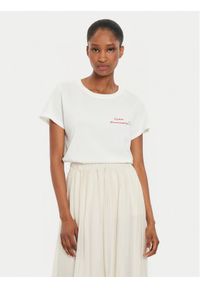 ViCOLO T-Shirt RB0673 Écru Regular Fit. Materiał: bawełna #1