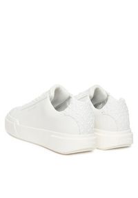 Calvin Klein Sneakersy Chunky Cupsole Laceup Lth Bt Aop YW0YW02036 Biały. Kolor: biały. Materiał: skóra #3