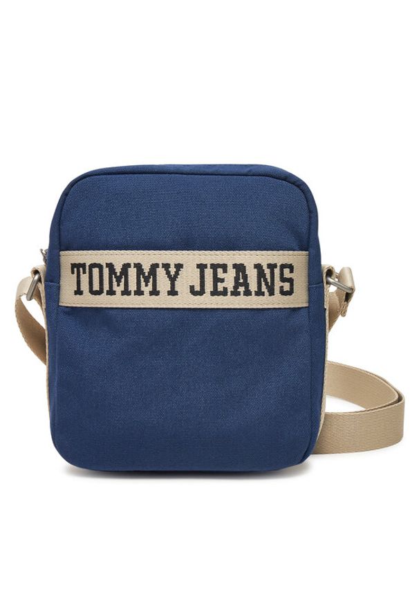 Tommy Jeans Saszetka Retro Cool Reporter AM0AM13277 Granatowy. Kolor: niebieski. Materiał: materiał