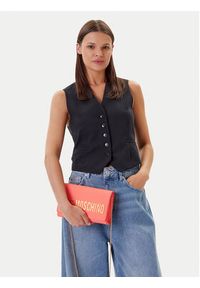 Love Moschino - LOVE MOSCHINO Torebka JC4103PP1MKD0464 Koralowy. Kolor: pomarańczowy. Materiał: skórzane