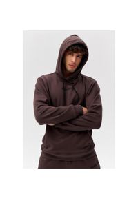 ROUGH RADICAL - Męska bluza dresowa Rough Radical Cotton Active Hoodie Men. Kolor: brązowy. Materiał: dresówka