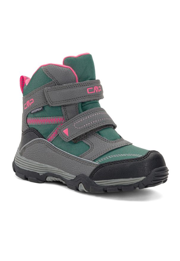 Śniegowce dziecięce CMP Pyry Snowboots. Kolor: zielony