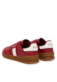 Polo Ralph Lauren Sneakersy Aera 804956688005 Czerwony. Kolor: czerwony. Materiał: skóra #3