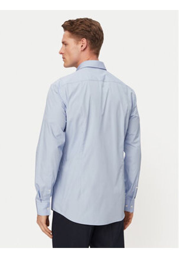 Hugo - HUGO Koszula Koey 50561154 Błękitny Slim Fit. Kolor: niebieski. Materiał: bawełna