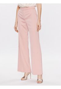 Pinko Spodnie materiałowe Pinto 100029 A0GH Różowy Flare Fit. Kolor: różowy. Materiał: materiał, syntetyk #1