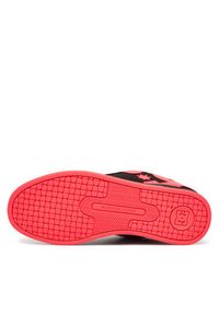 DC Shoes Sneakersy COURT GRAFFIK 300678-BHP Czarny. Kolor: czarny. Materiał: zamsz, skóra #4