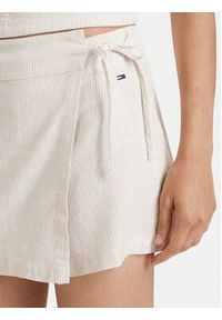 Tommy Jeans Spódnico-szorty DW0DW22267 Beżowy jasny Regular Fit. Kolor: beżowy. Materiał: wiskoza #3