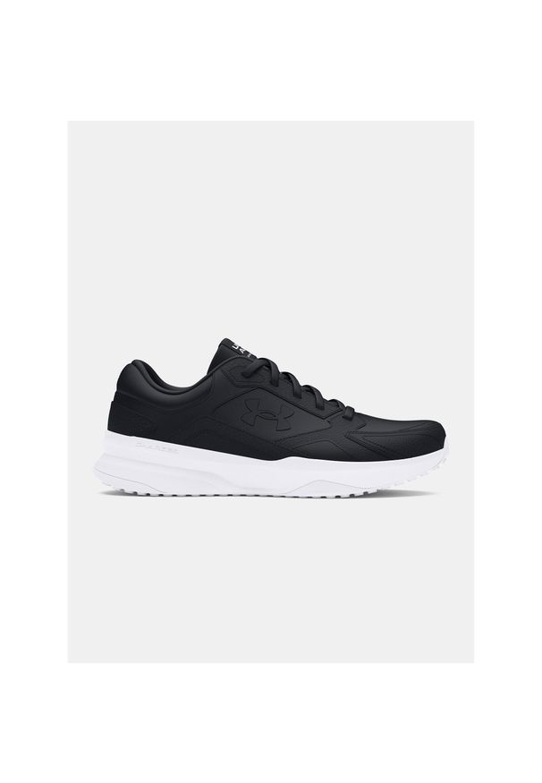 Buty treningowe męskie Under Armour Edge Leather. Kolor: czarny, wielokolorowy