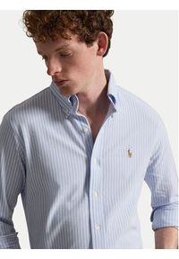 Polo Ralph Lauren Koszula 710B25852001 Niebieski jasny Regular Fit. Typ kołnierza: polo. Kolor: niebieski. Materiał: bawełna #2