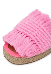 DeeZee Espadryle S855-1 Różowy. Kolor: różowy. Materiał: materiał #4