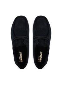 Clarks Półbuty Boxbee Walla 26328022 Czarny. Kolor: czarny. Materiał: skóra, zamsz #2