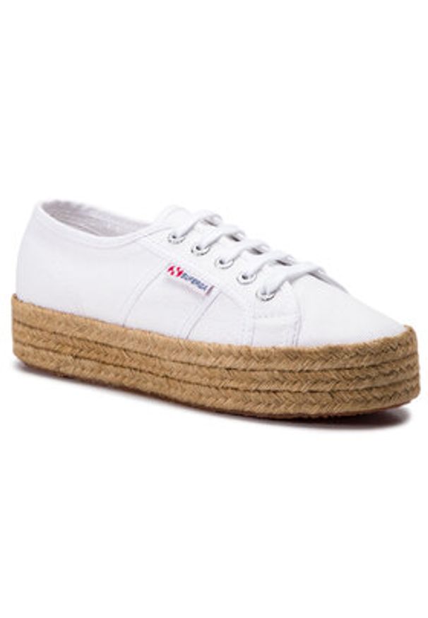 Superga Espadryle 2730 Cotropew S00CF20 Biały. Kolor: biały. Materiał: materiał