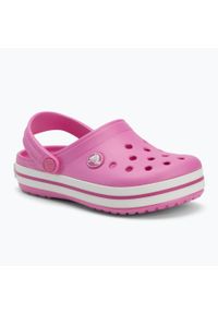 Klapki dziecięce Crocs Crocband Clog Kids. Kolor: różowy