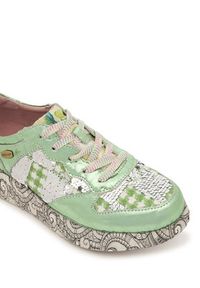 Laura Vita Sneakersy Nikito 52 Zielony. Kolor: zielony. Materiał: skóra #5