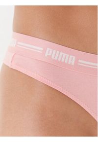 Puma Komplet 2 par stringów 907850 Koralowy. Kolor: pomarańczowy. Materiał: bawełna #3
