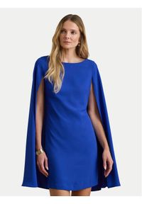 Lauren Ralph Lauren - LAUREN RALPH LAUREN Sukienka koktajlowa 253980921006 Niebieski Slim Fit. Kolor: niebieski. Materiał: syntetyk. Styl: wizytowy #1