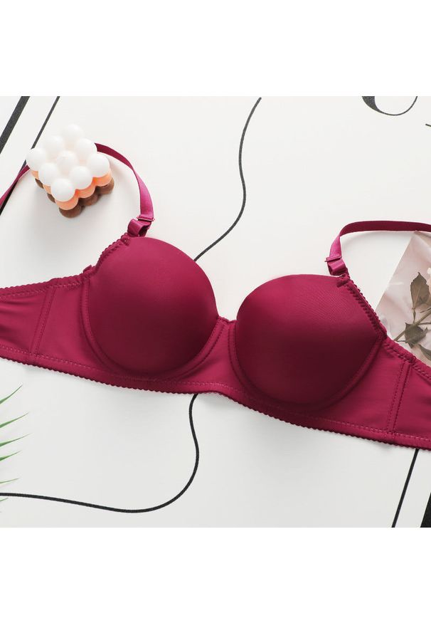 Intica - Biustonosz z usztywnieniem i regulowanymi ramiączkami na co dzień i specjalne okazje Halide. Kolor: beżowy. Materiał: materiał