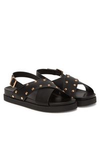 ONLY Shoes Sandały Onlminnie 15 15341322 Czarny. Kolor: czarny. Materiał: skóra #4