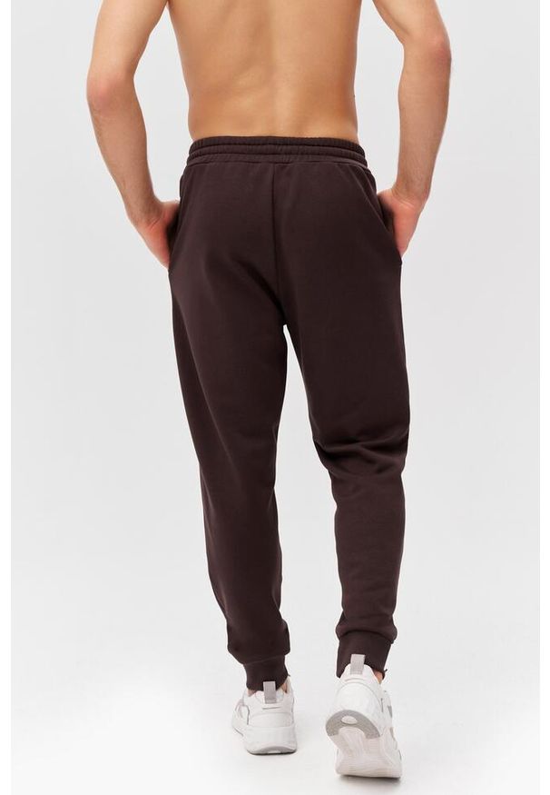 ROUGH RADICAL - Męskie spodnie dresowe sportowe Rough Radical Cotton Active Joggers. Kolor: brązowy. Materiał: dresówka