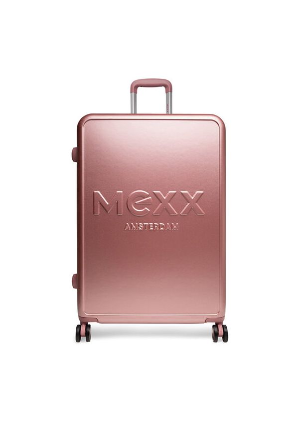 MEXX Walizka duża MEXX-L-033-05 PINK Różowy. Kolor: różowy