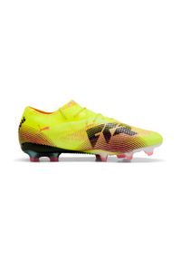 Puma - Korki PUMA FUTURE 8 ULTIMATE LOW Yell. Nosek buta: okrągły. Materiał: skóra. Szerokość cholewki: normalna