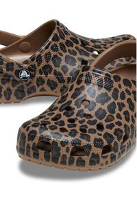 Crocs Klapki Classic Animal Clog 211800 Brązowy. Kolor: brązowy #3