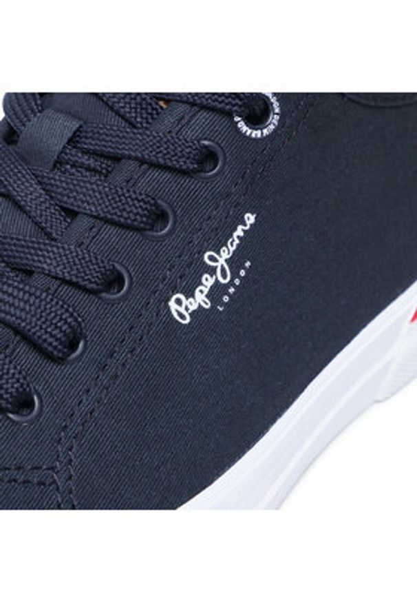 Pepe Jeans Tenisówki Kenton Smart 22 PMS30811 Granatowy. Kolor: niebieski. Materiał: materiał