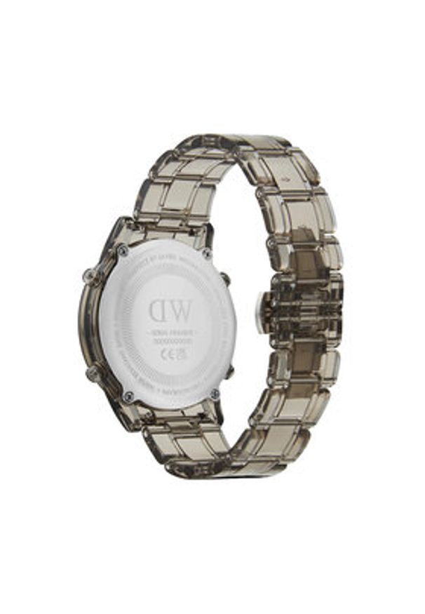 Daniel Wellington Zegarek DW00100766 Szary. Kolor: szary. Materiał: syntetyk