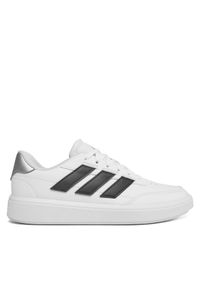 Adidas - adidas Sneakersy Courtblock IF6493 Biały. Kolor: biały. Materiał: skóra #1
