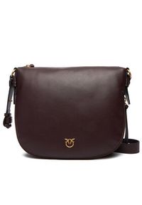 Pinko - PINKO Torebka Hobo Zip Around Classic Ai 25-26 PLTT 105113 A0QO Bordowy. Kolor: czerwony. Materiał: skórzane #6