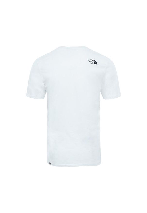 Koszulka The North Face M Easy Tee męska. Kolor: biały