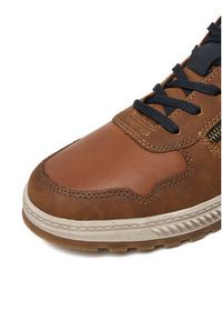 Rieker Sneakersy 37029-25 Brązowy. Kolor: brązowy. Materiał: syntetyk, materiał
