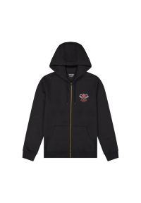 Wrangler - MESKA BLUZA WRANGLER GRAPHIC ZIP HOODIE BLACK 112378029 #2