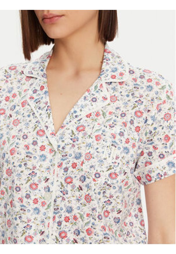 Lauren Ralph Lauren - LAUREN RALPH LAUREN Piżama ILN12433 Kolorowy Regular Fit. Materiał: bawełna. Wzór: kolorowy