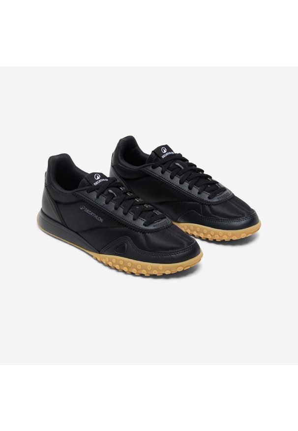 Buty sportowe damskie Decathlon RL70. Okazja: na co dzień. Kolor: czarny, szary, żółty, wielokolorowy. Sport: turystyka piesza