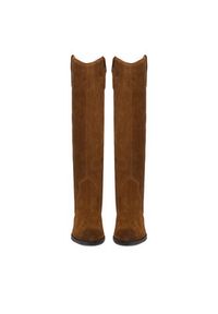 Badura Kowbojki EO-V365-206 Brązowy. Kolor: brązowy. Materiał: skóra, zamsz #5