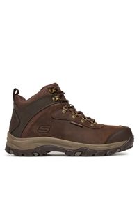 skechers - Skechers Trekkingi Relment 205240 COC Brązowy. Kolor: brązowy. Materiał: nubuk, skóra. Sport: turystyka piesza