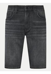 s.Oliver Szorty jeansowe 2142318 Szary Regular Fit. Kolor: szary. Materiał: bawełna #1