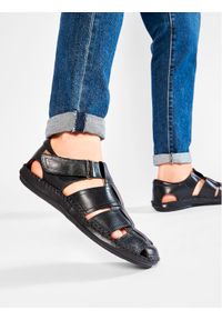 Pikolinos Sandały 06J-5433 Czarny. Kolor: czarny. Materiał: skóra #1