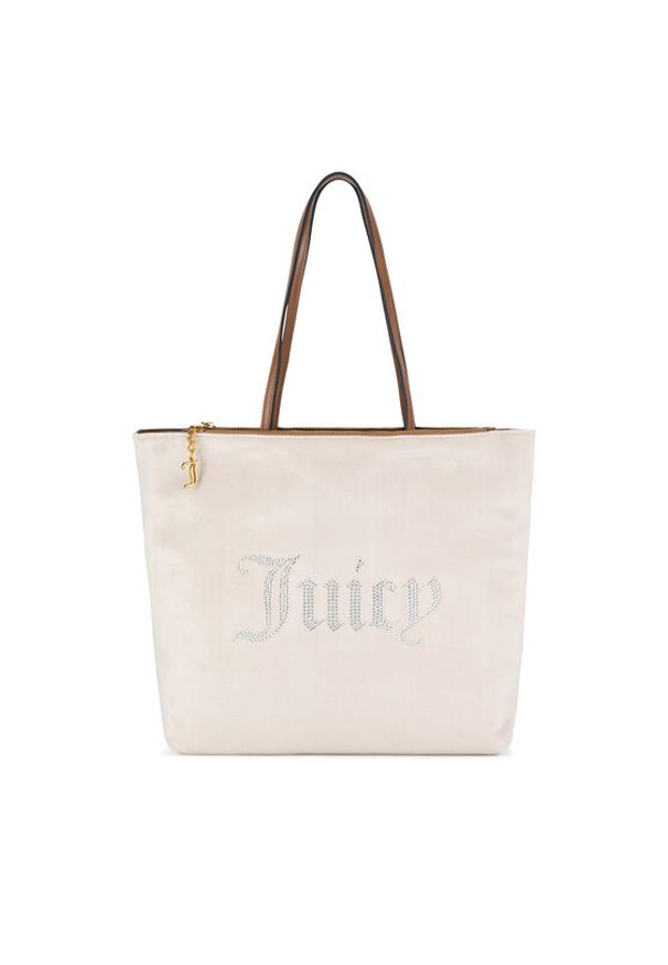 Juicy Couture Torebka BIJXT8692WZC Beżowy. Kolor: beżowy