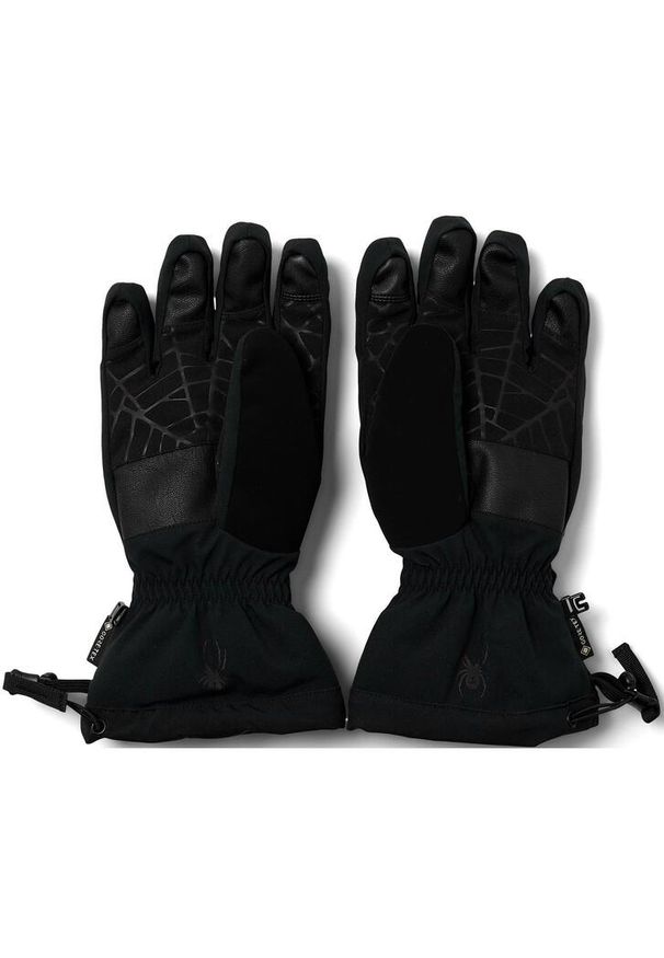Rękawice narciarskie męskie Spyder Overweb Gtx. Kolor: czarny. Technologia: Gore-Tex. Sport: narciarstwo