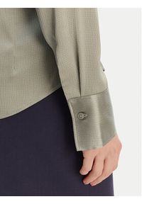 Calvin Klein Koszula Hammered LV044F129G Beżowy Regular Fit. Kolor: beżowy. Materiał: syntetyk #3