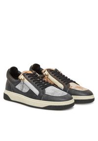 Giuseppe Zanotti - GIUSEPPE ZANOTTI Sneakersy RM50004/003 Brązowy. Kolor: brązowy. Materiał: skóra #3