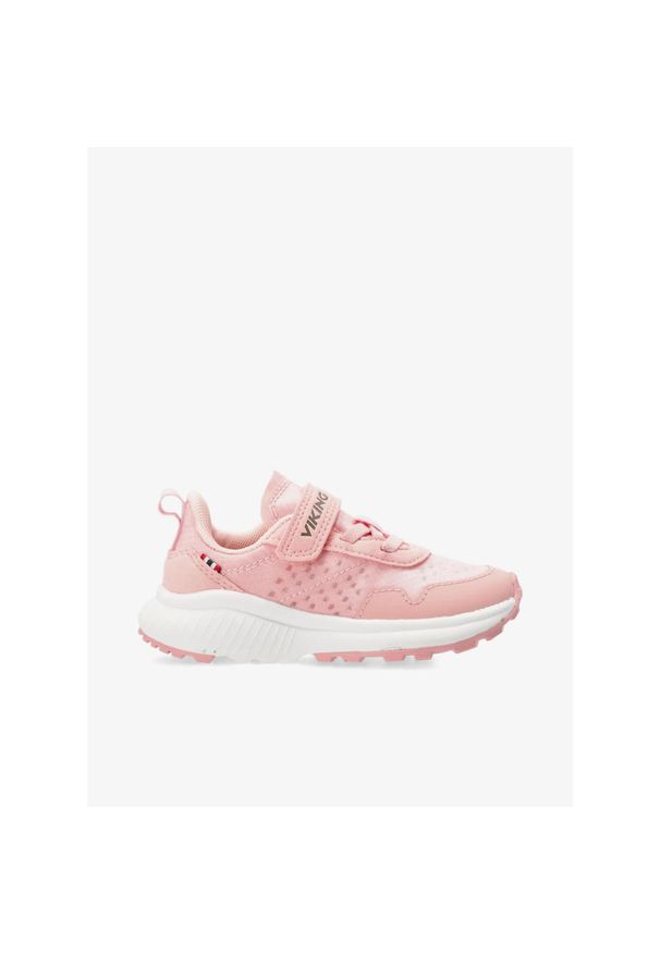 Buty dla dziewczynek Viking Aery Sol 1V. Kolor: różowy. Styl: sportowy. Sport: turystyka piesza