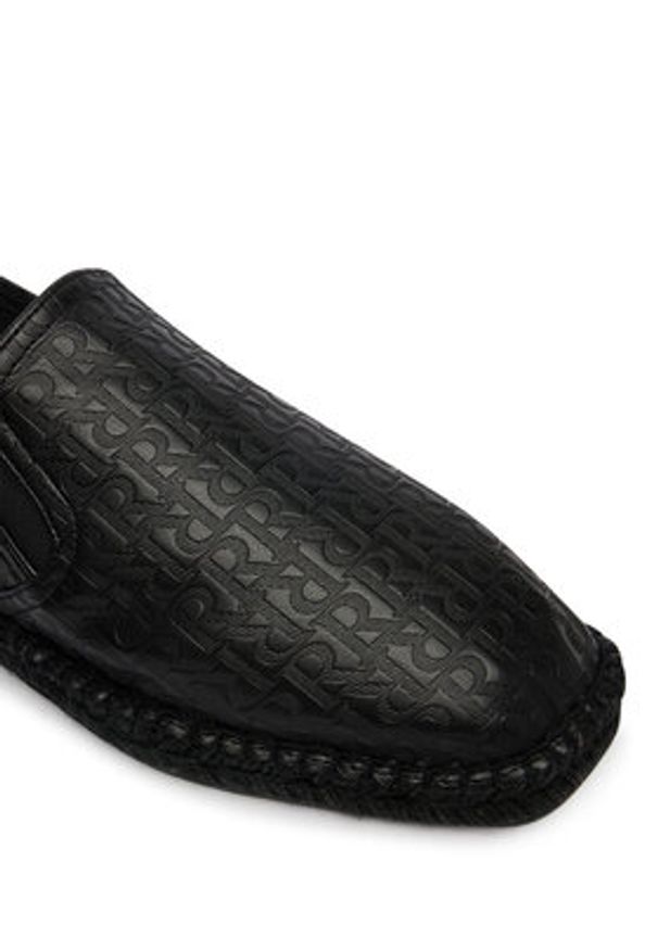 Replay - REPLAY Espadryle GMF16 .000.C0061S Czarny. Kolor: czarny. Materiał: materiał