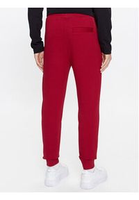 Hugo Spodnie dresowe Doak_V 50501021 Czerwony Regular Fit. Kolor: czerwony. Materiał: bawełna, dresówka #3